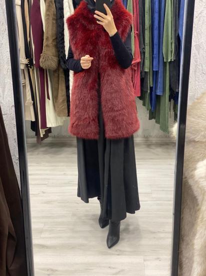 Kapüşonlu Kürk Yelek 