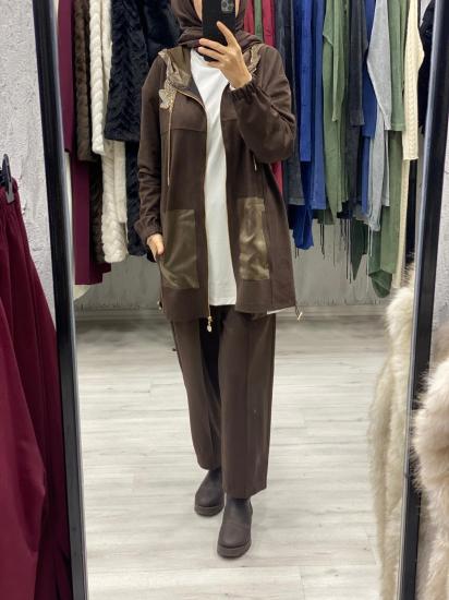 Kahverengi Elegance Takım