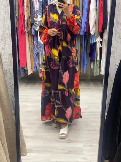 Çicek Desenli Elbise