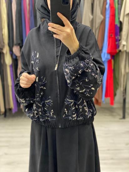 Taşlı Bomber Ceket