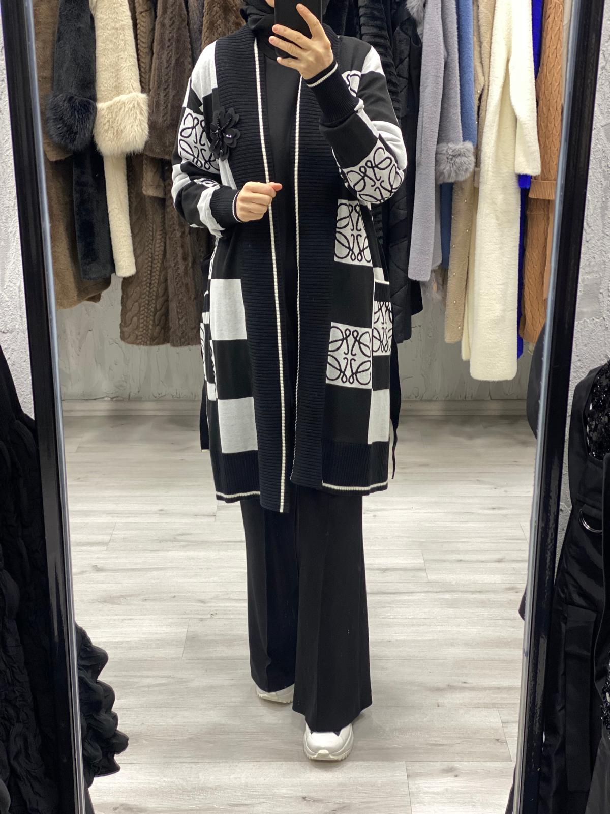 ETNİK DESEN HIRKA